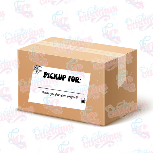 Spooky Pickup For Printed Packaging Labels