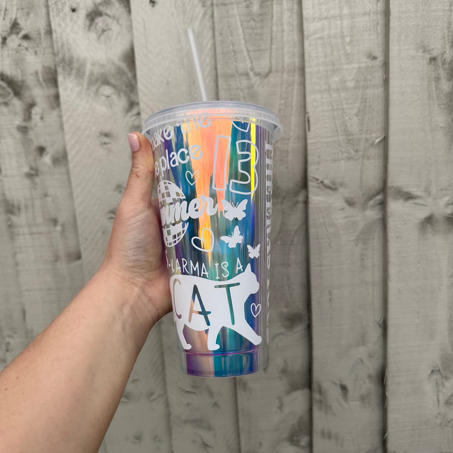 Swiftie Holographic Cold Cup