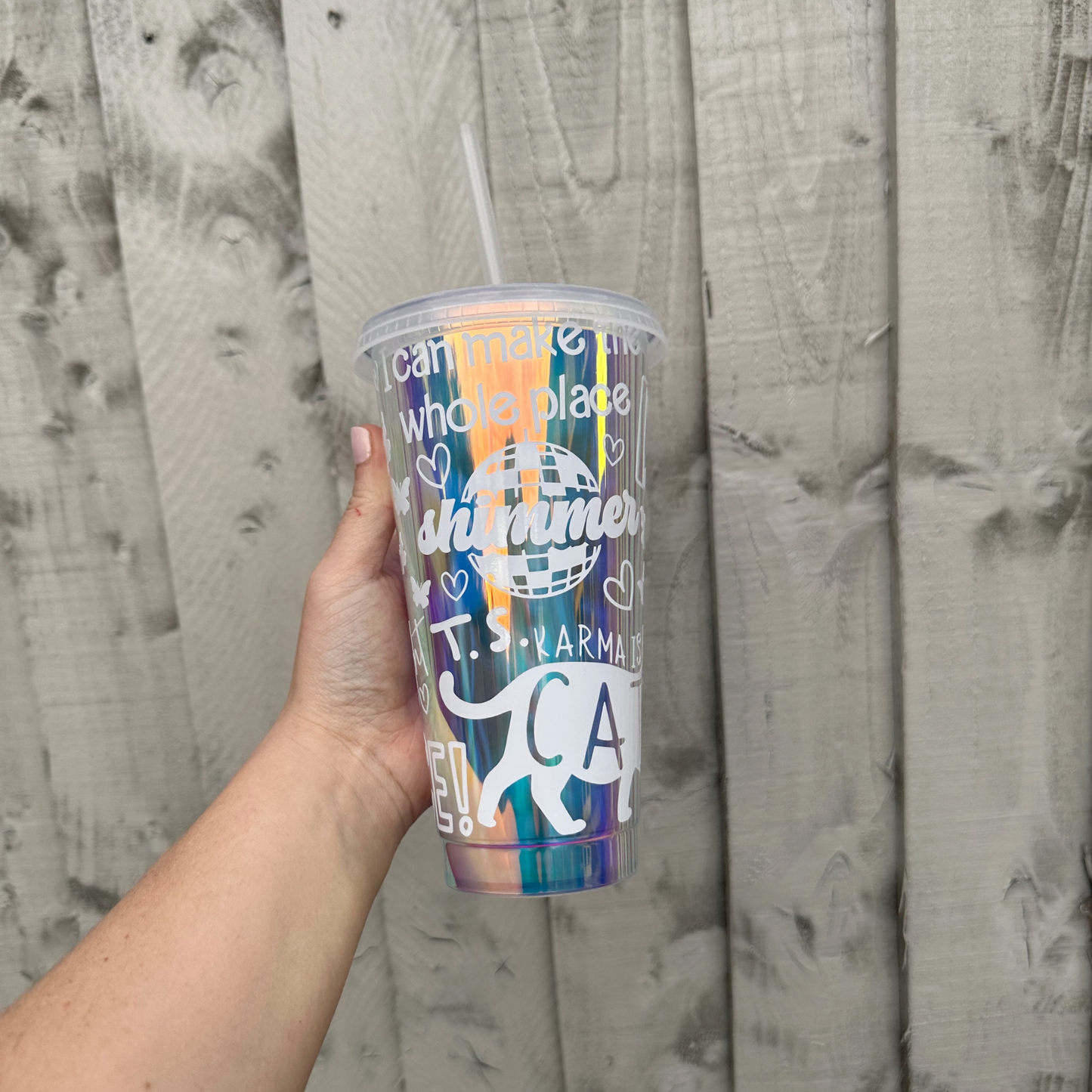 Swiftie Holographic Cold Cup