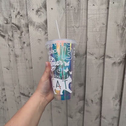 Swiftie Holographic Cold Cup