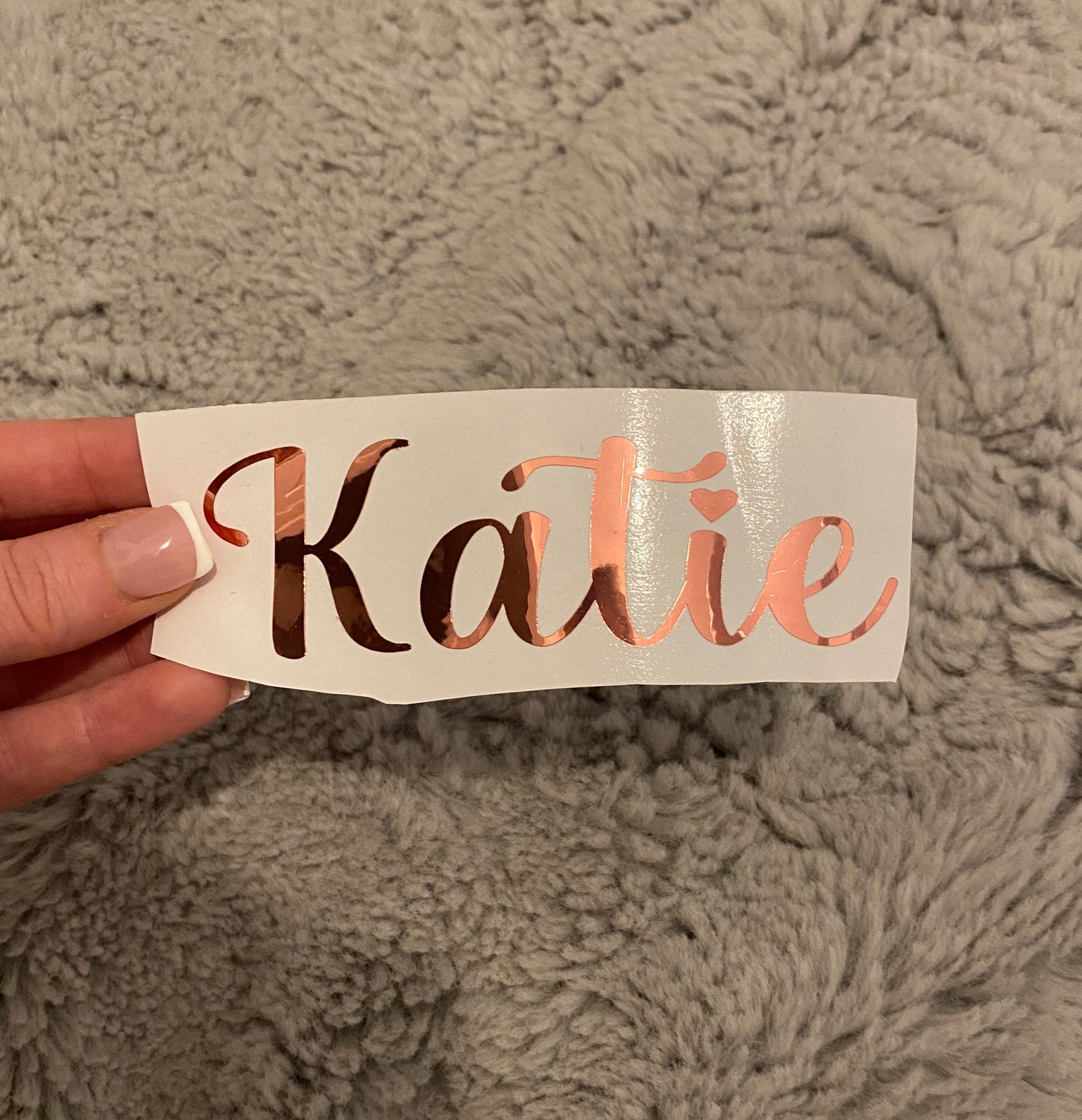 Personalised Name Vinyl Decal