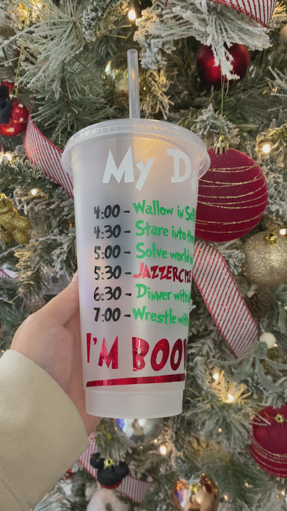 Grinch Schedule Cold Cup