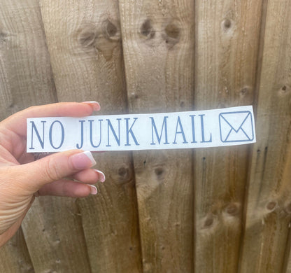 Letterbox Vinyl Decal Signs