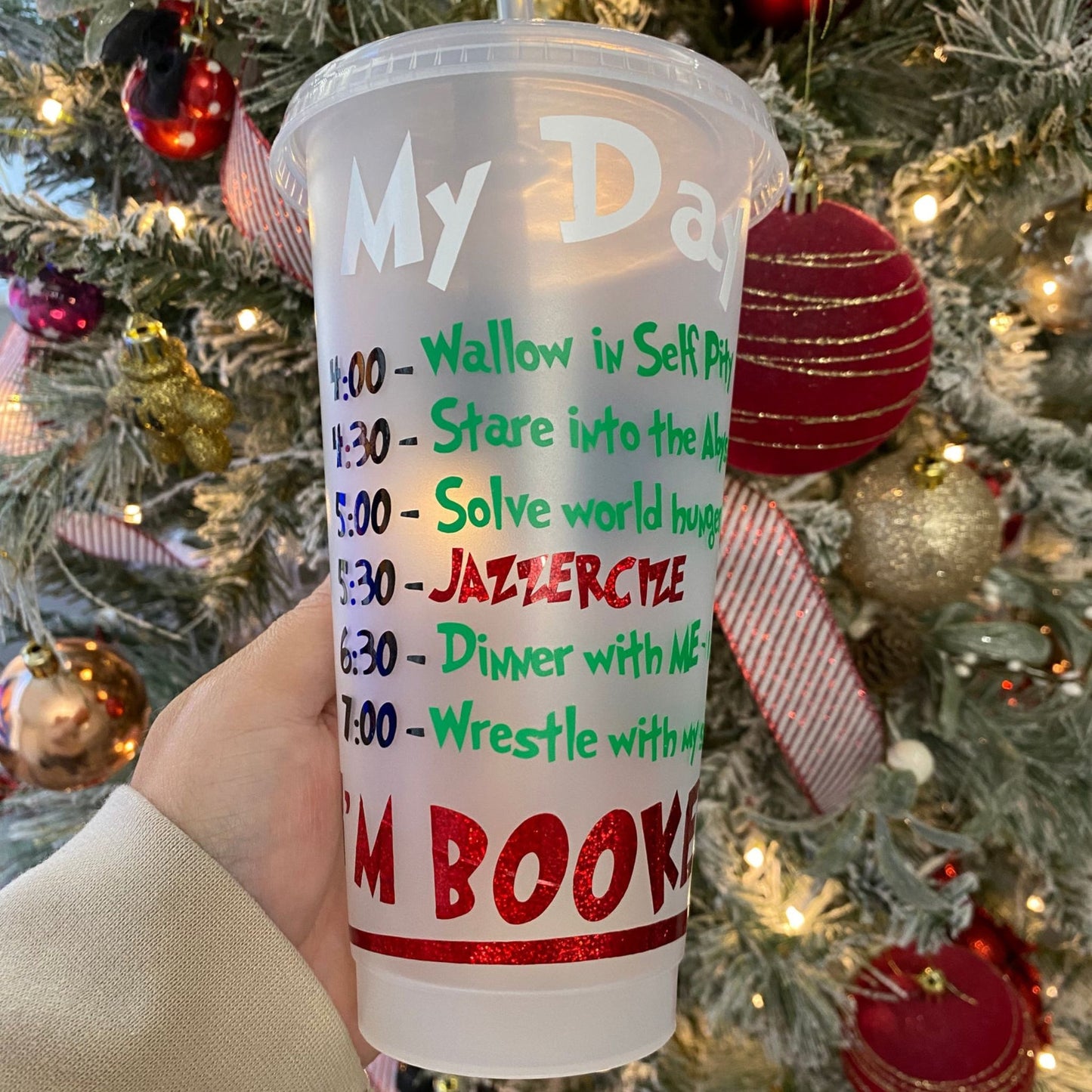 Grinch Schedule Cold Cup