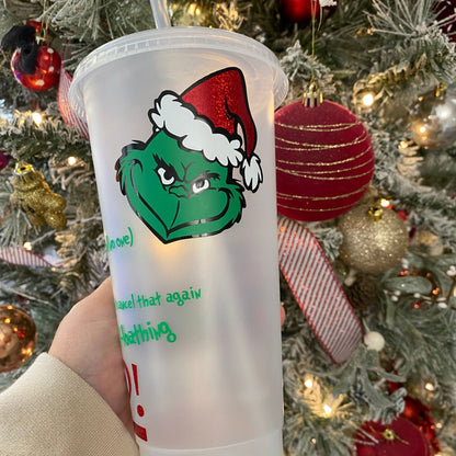 Grinch Schedule Cold Cup